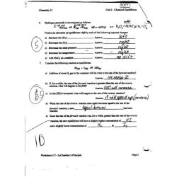 Activity series pogil answer key