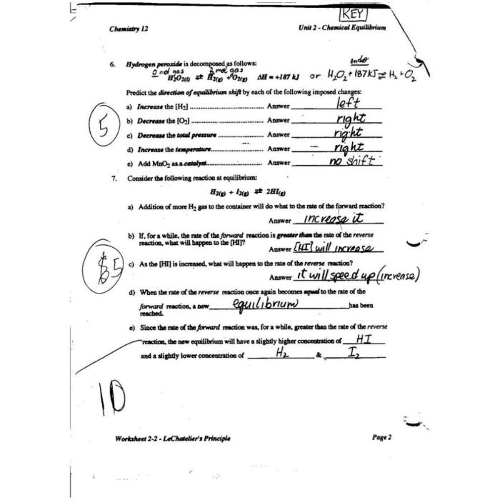 Activity series pogil answer key