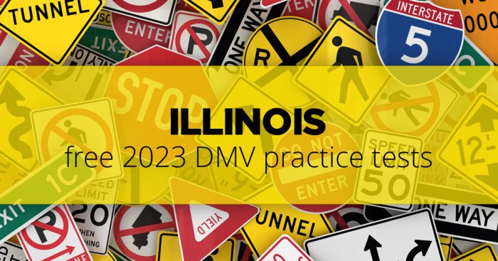 Illinois road signs practice test