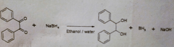 Benzoin to benzil balanced equation