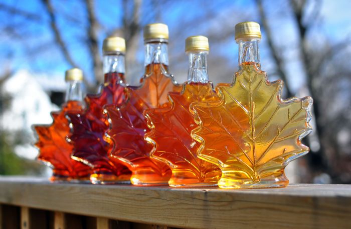 Maple sugaring in aunt alberta's backyard