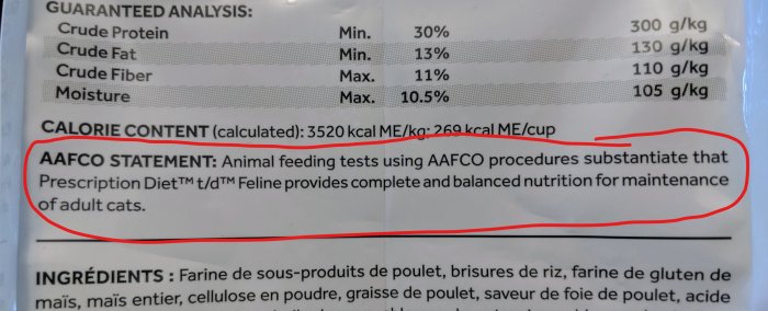 To determine the nutritional adequacy of a tube feeding