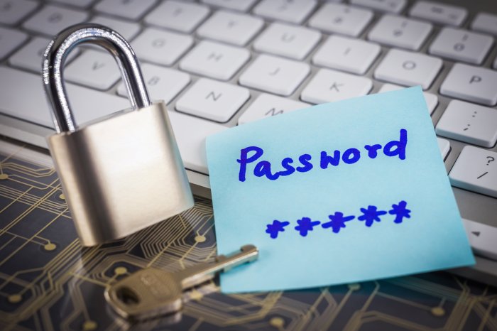 Inadvertent actions such as using easy passwords